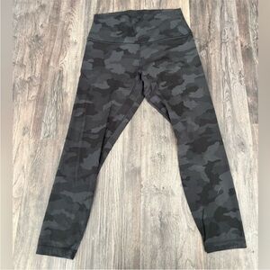 Camo Print Kids Leggings